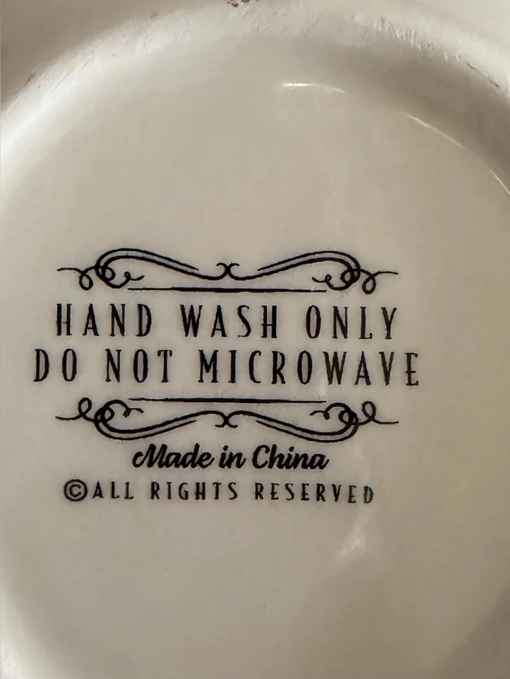 White Ceramic Spoon Rest with 'Trust in the Lord' Scripture